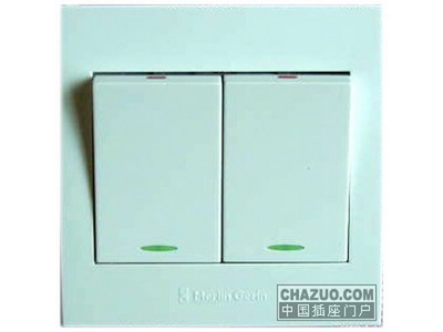 梅蘭日蘭(Meilan)二位單控大翹板開關 A220/1W-產品圖片中心-網上商城-插座網