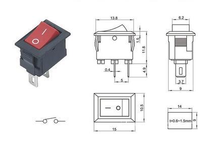 【『特價促銷』橢圓方形 一二三檔多腳 帶燈防水 船形翹板蹺板開關(guān)】價格,廠家,圖片,電工開關(guān),深圳市龍崗區(qū)中意電子商行-